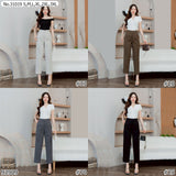 Vertier : No.31019 กางเกงขายาว 9ส่วน | Cropped Pants