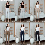 Vertier : No.21011 กางเกงขายาว 7ส่วน | Cropped Pants
