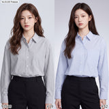 Vertier : No.81100 เสื้อแขนยาวพิมพ์ลาย | Printed Long Sleeve Blouse
