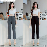 Maristar : No.6187 กางเกงขายาว 7ส่วน | Cropped Pants