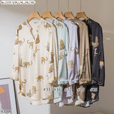 Maristar : No.2155 เสื้อแขนยาวพิมพ์ลาย | Printed Long Sleeve Blouse