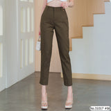 Vertier : No.31017 กางเกงขายาว 9ส่วน | Cropped Pants