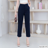 Miss Daisy : No.6138 กางเกงขายาว 9ส่วน | Cropped Pants