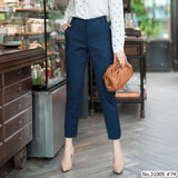 Vertier : No.31005 กางเกงขายาว 9ส่วน | Cropped Pants