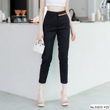 Vertier : No.31015 กางเกงขายาว 9ส่วน | Cropped Pants
