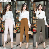 Maristar : No.6091 กางเกงขายาว 9ส่วน | Cropped Pants