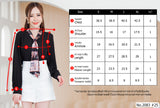 Miss Daisy : No.2083 เสื้อแขนยาวสีพื้น | Solid Long Sleeve Blouse