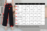 Maristar : No.6165 กางเกงขาบาน | Culottes