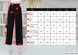 Maristar : No.6128 กางเกงขาบาน | Culottes