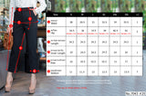 Maristar : No.7043 กางเกงขายาว 9ส่วน | Cropped Pants