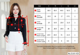 Maristar : No.2116 เสื้อแขนยาวสีพื้น | Solid Long Sleeve Blouse