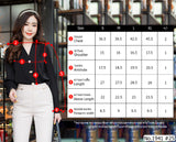 Maristar : No.1941 เสื้อแขนยาวสีพื้น | Solid Long Sleeve Blouse