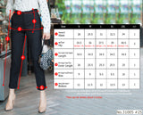 Vertier : No.31005 กางเกงขายาว 9ส่วน | Cropped Pants