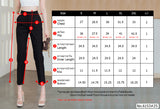 Miss Daisy : No.6153 กางเกงขายาว 9ส่วน | Cropped Pants