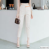 Vertier : No.31015 กางเกงขายาว 9ส่วน | Cropped Pants