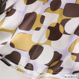 Vertier : No.81082 เสื้อแขนยาวพิมพ์ลาย | Printed Long Sleeve Blouse