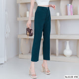 Miss Daisy : No.6138 กางเกงขายาว 9ส่วน | Cropped Pants
