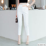 Vertier : No.31015 กางเกงขายาว 9ส่วน | Cropped Pants