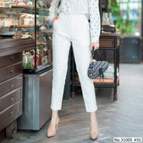 Vertier : No.31005 กางเกงขายาว 9ส่วน | Cropped Pants