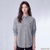 Maristar : No.2173 เสื้อแขนยาวพิมพ์ลาย | Printed Long Sleeve Blouse