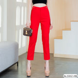 Vertier : No.31012 กางเกงขายาว 9ส่วน | Cropped Pants
