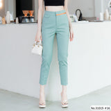 Vertier : No.31015 กางเกงขายาว 9ส่วน | Cropped Pants