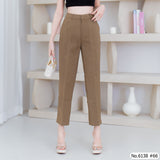Miss Daisy : No.6138 กางเกงขายาว 9ส่วน | Cropped Pants