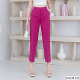 Miss Daisy : No.6138 กางเกงขายาว 9ส่วน | Cropped Pants