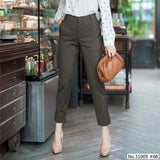 Vertier : No.31005 กางเกงขายาว 9ส่วน | Cropped Pants