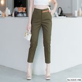 Vertier : No.31015 กางเกงขายาว 9ส่วน | Cropped Pants