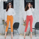 Miss Daisy : No.9747 กางเกงขายาว 7ส่วน | Cropped Pants