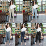 Maristar : No.6078 กางเกงขายาว 9ส่วน | Cropped Pants