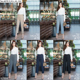 Maristar : No.6070 กางเกงขายาว 9ส่วน | Cropped Pants