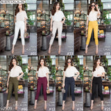 Maristar : No.6076 กางเกงขายาว 7ส่วน | Cropped Pants