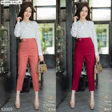Maristar : No.6096 กางเกงขายาว 9ส่วน | Cropped Pants