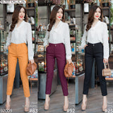 Miss Daisy : No.7037 กางเกงขายาว 9ส่วน | Cropped Pants