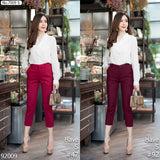 Maristar : No.7009 กางเกงขายาว 7ส่วน | Cropped Pants