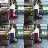 Miss Daisy : No.7015 กางเกงขายาว 7ส่วน | Cropped Pants