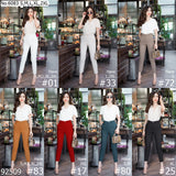 Maristar : No.6083 กางเกงขายาว 9ส่วน | Cropped Pants
