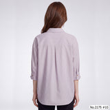 Maristar : No.2175 เสื้อแขนยาวพิมพ์ลาย | Printed Long Sleeve Blouse