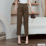 Vertier : No.31019 กางเกงขายาว 9ส่วน | Cropped Pants
