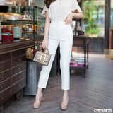 Maristar : No.6072 กางเกงขายาว 9ส่วน | Cropped Pants