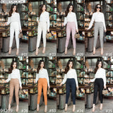Miss Daisy : No.6099 กางเกงขายาว 9ส่วน | Cropped Pants