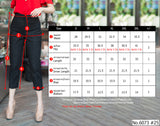 Maristar : No.6073 กางเกงขายาว 7ส่วน | Cropped Pants