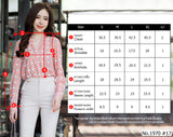 Maristar : No.1970 เสื้อแขนยาวพิมพ์ลาย | Printed Long Sleeve Blouse
