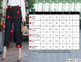 Maristar : No.6070 กางเกงขายาว 9ส่วน | Cropped Pants