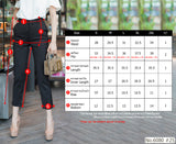 Maristar : No.6080 กางเกงขายาว 9ส่วน | Cropped Pants