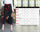 Maristar : No.6100 กางเกงขายาว 9ส่วน | Cropped Pants
