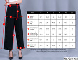 Miss Daisy : No.7019 กางเกงขาบาน | Culottes