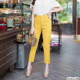 Maristar : No.6072 กางเกงขายาว 9ส่วน | Cropped Pants
